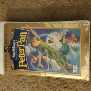 Walt Disney Masterpiece Peter Pan VHS Fully restored Limited Edition